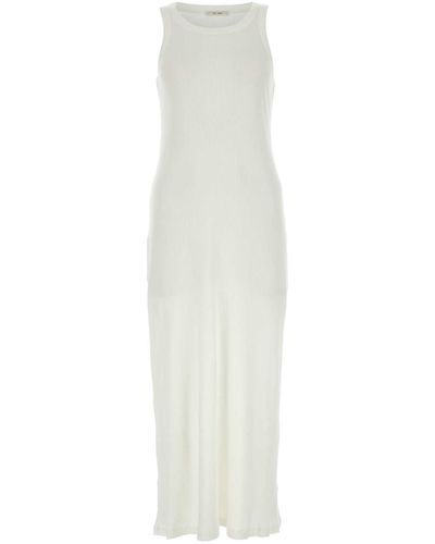 The Row Cotton Yule Dress - White