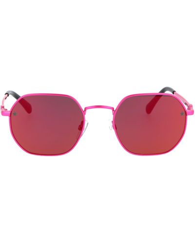 Chiara Ferragni Square Frame Sunglasses - Pink