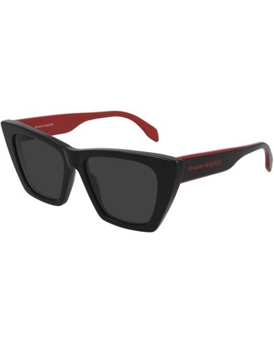 Alexander McQueen Am0299s Sunglasses - Black