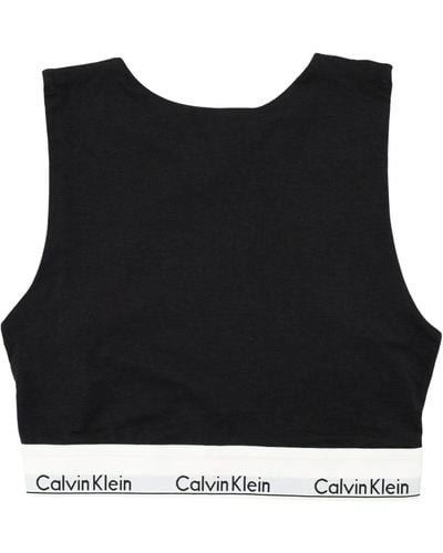 Calvin Klein Bralette Top - Black