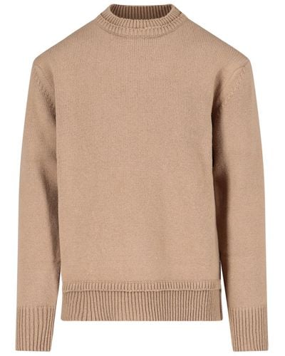Maison Margiela Patches Sweater - Natural