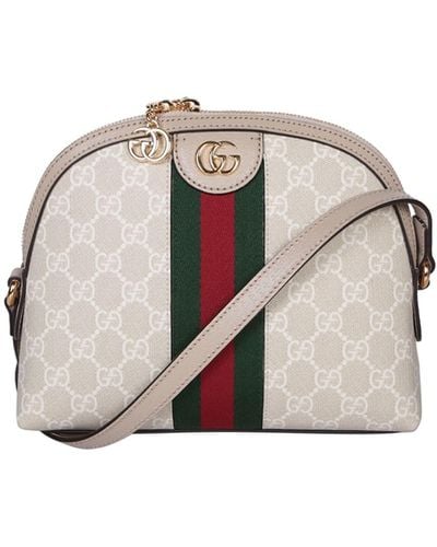Gucci Ophidia Small Shoulder Bag - White