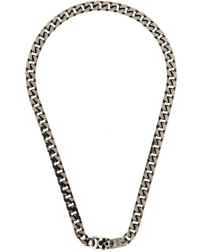 Alexander McQueen Skull Necklace - Metallic