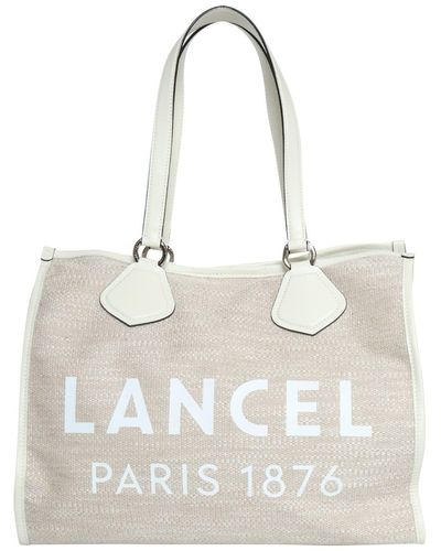 Lancel Cabas Bag - White