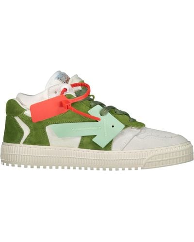 Off-White c/o Virgil Abloh Low-Top Sneakers - Green