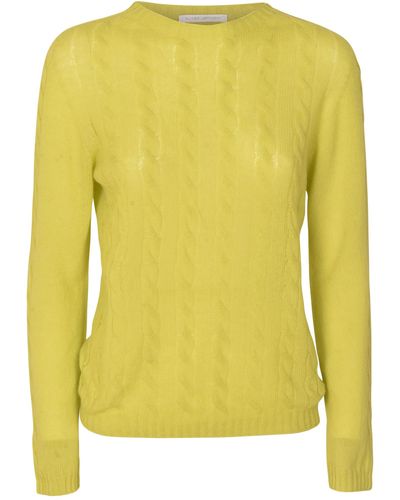 Oliver Lattughi Ribbed Sweater - Yellow