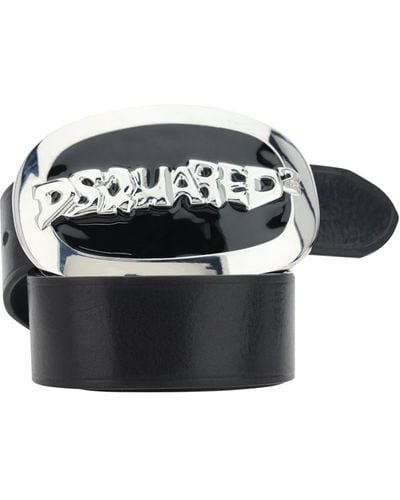 DSquared² Belts E Braces - Black