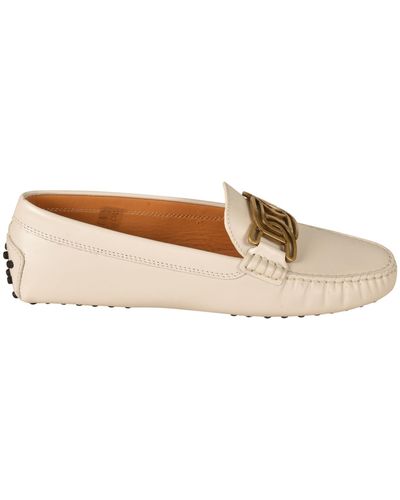 Tod's Gommino Catena Loafers - Natural