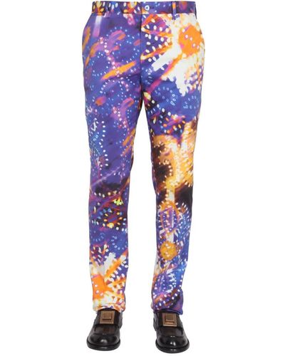 Dolce & Gabbana Pants With Luminary Print - Multicolor
