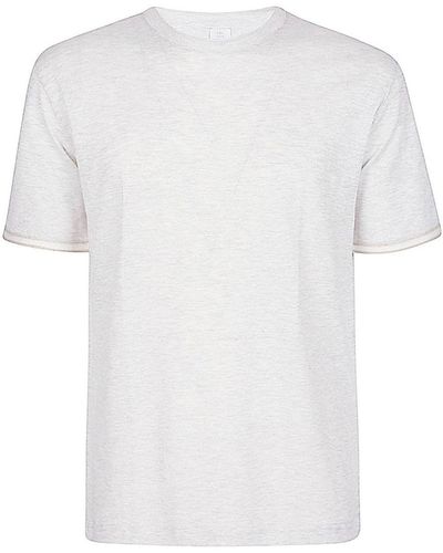 Eleventy Linen T-Shirt - White