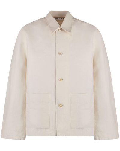 Our Legacy Haven Cotton Overshirt - Natural
