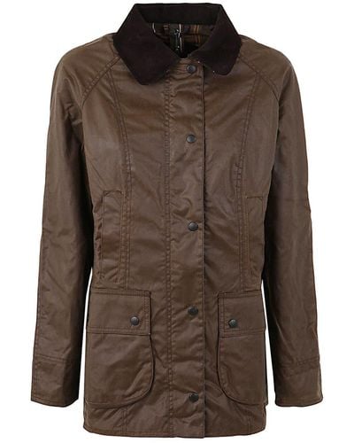 Barbour Other Materials Outerwear Jacket - Brown