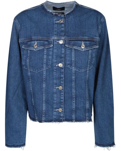 7 For All Mankind Jackets - Blue