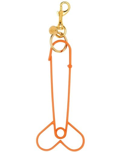 JW Anderson Metal Key Ring - Orange