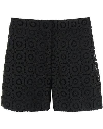 Moschino Lace Shorts - Black