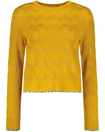 Missoni Wool Blend Sweater - Yellow