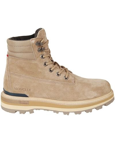 Moncler Peka Hiking Boots - Natural