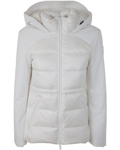 Woolrich Soft Shell Down Quilted Hybrid - Grey