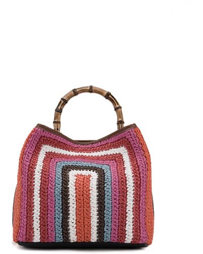Viamailbag Cayos Crochet Bag - Red