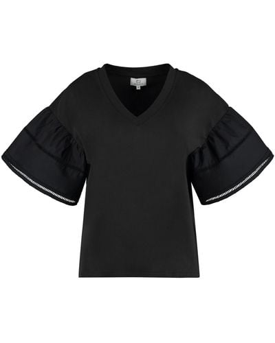 Woolrich Lakeside Cotton T-Shirt - Black