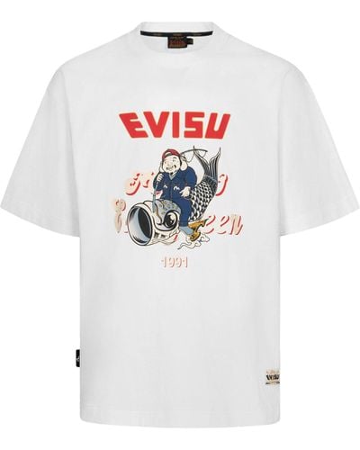 Evisu T-Shirts And Polos - White