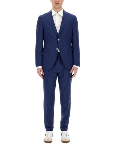 BOSS Regular Fit Suit - Blue