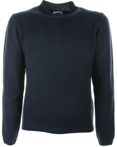 Seventy Sweater With Collar - Blue