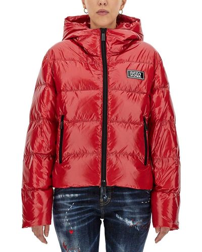 DSquared² Feather-down Jacket - Red