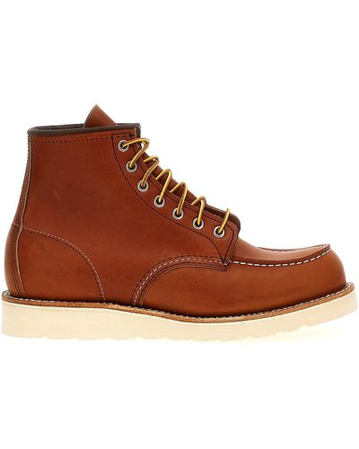 Red Wing Classic Moc Boots, Ankle Boots - Brown