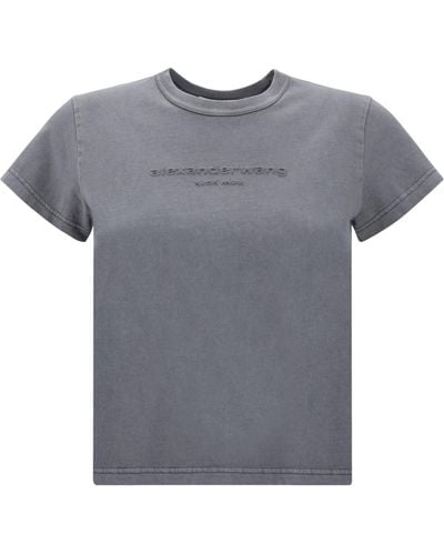 Alexander Wang T-Shirts - Gray