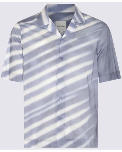 Paul Smith And Cotton Shirt - Blue