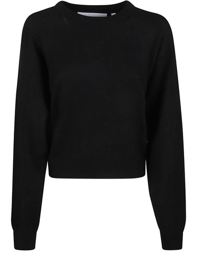 Equipment Round Neck Sweater - Black