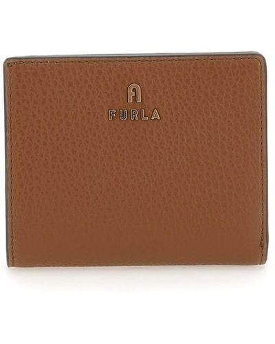 Furla "camelia" Leather Wallet - Brown