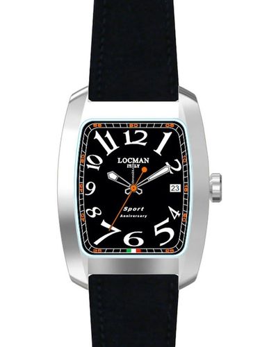 LOCMAN Italy Herrenuhr Sport Anniversary Schwarz Ref. 0471 Watches - Black