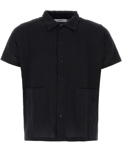 GIMAGUAS Cotton Oversize Enzo Shirt - Black