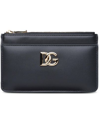 Dolce & Gabbana Leather Cardholder - Black