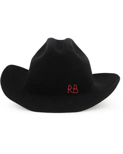 Ruslan Baginskiy Wool Cowboy Hat - Black