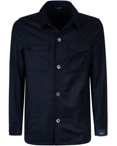 Tombolini Cargo Buttoned Shirt - Blue
