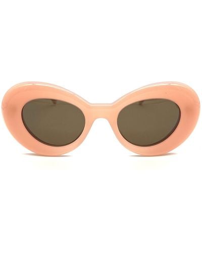 Loewe Cat-eye Frame Sunglasses - Pink