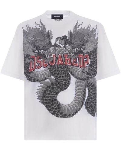 DSquared² T-Shirts And Polos - Grey