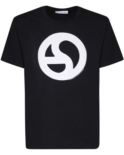 Acne Studios Logo T-Shirt - Black