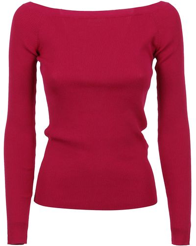 P.A.R.O.S.H. Cotton Sweater - Pink