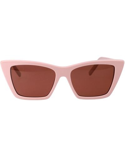 Saint Laurent Saint Laurent Sunglasses - Pink