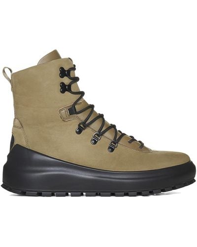 Stone Island Lace-Up Boots - Brown