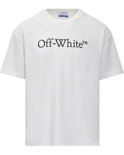 Off-White c/o Virgil Abloh Big Logo T-Shirt - Grey