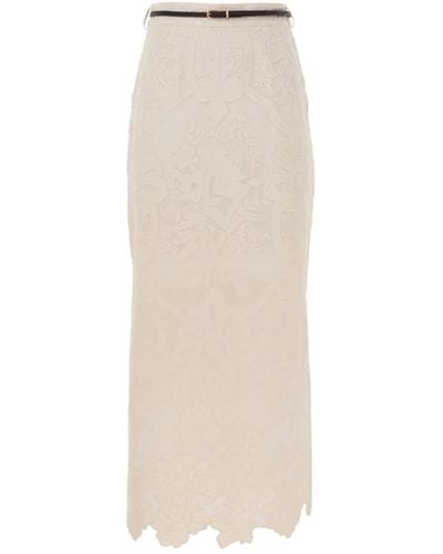 Zimmermann Skirt - White