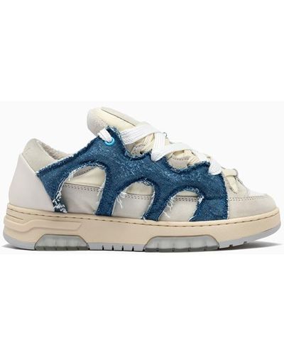 Paura Santha Model 1 Denim Sneakers - Blue