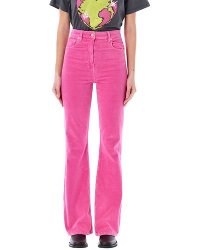 Ganni Corduroy Trousers - Pink