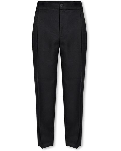 Versace Pleat-front Pants - Black
