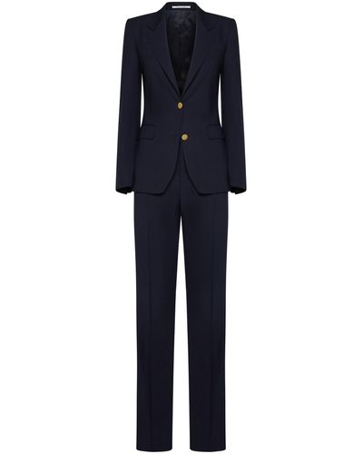 Tagliatore Parigi Wool-blend Single-breasted Suit - Blue